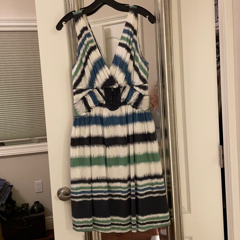 BCBG Maxazria dress.